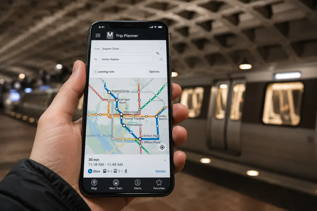 WMATA Trip Planner