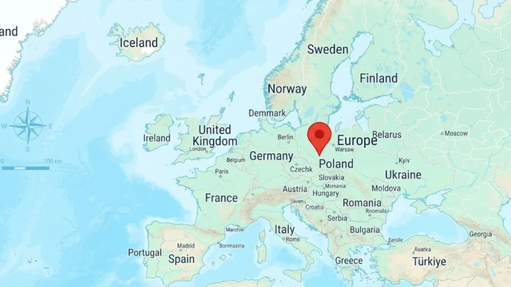 map of Europe