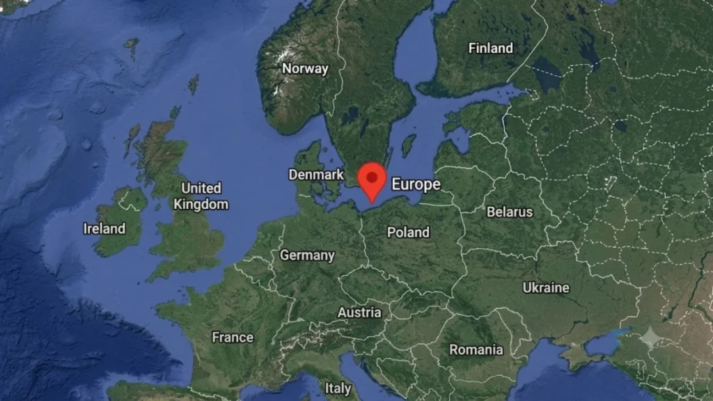 map of Europe