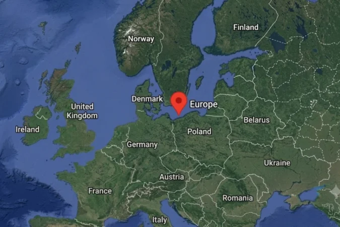 map of Europe